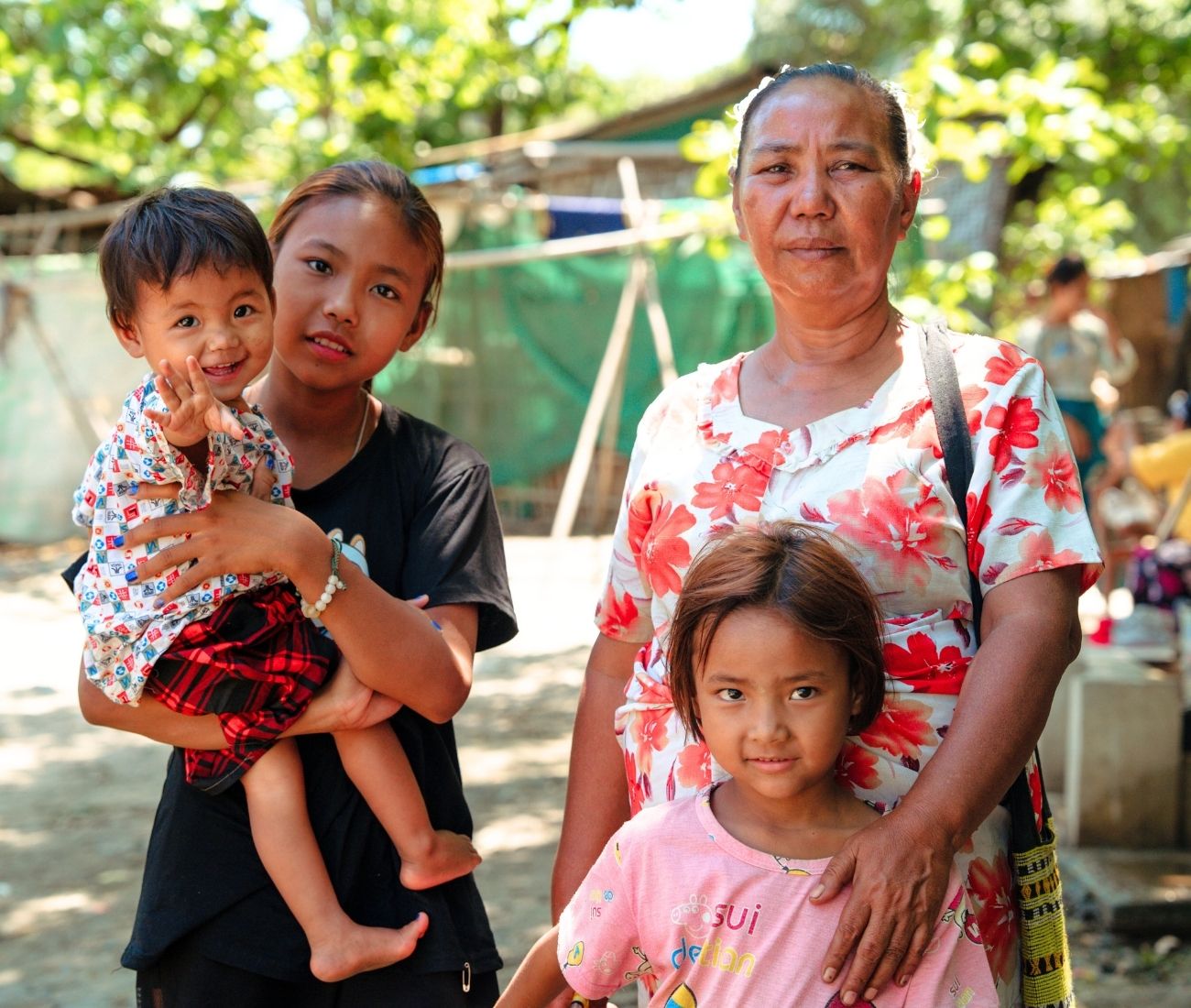 Orphaned by the earthquake