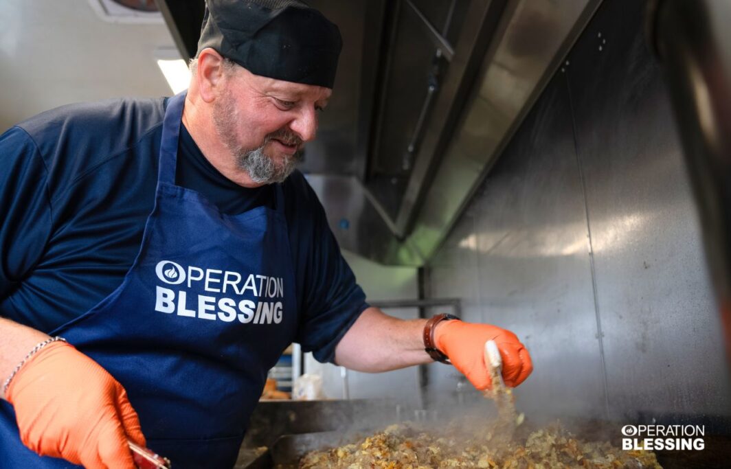 hot meals and prayer for victims from powerful tornadoes in Kentucky