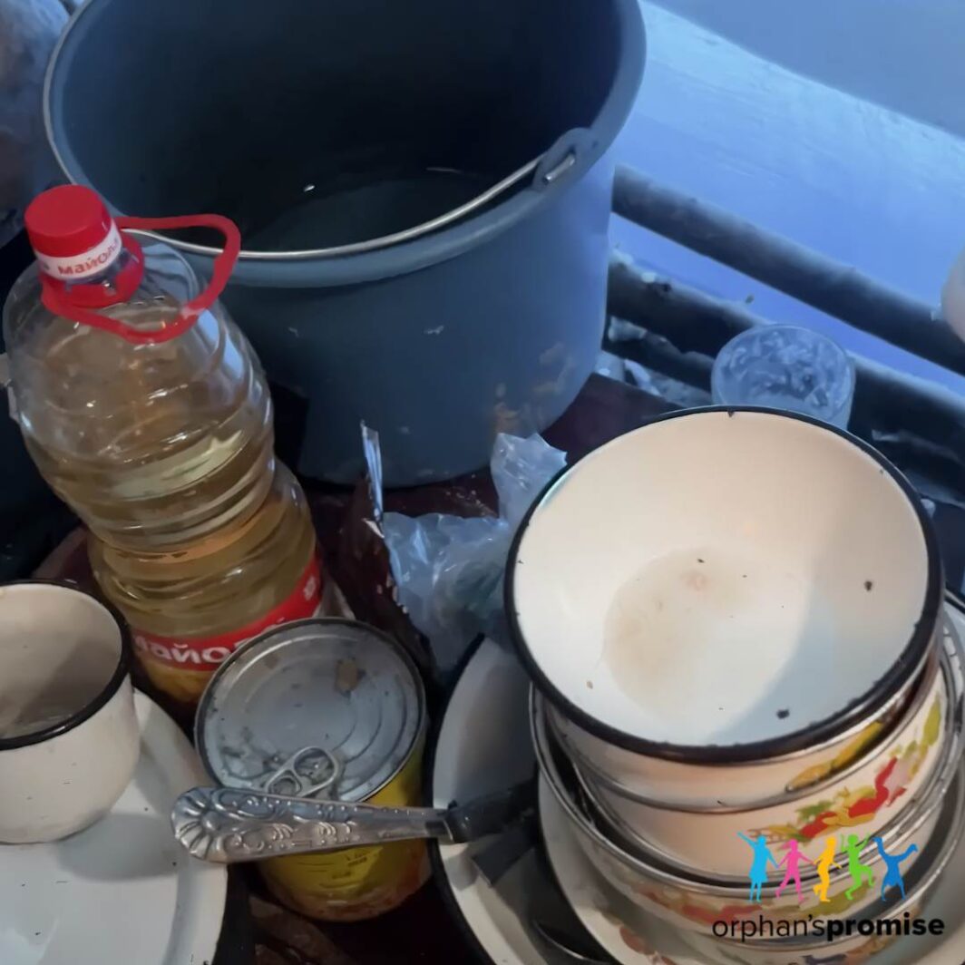 a family living in poverty