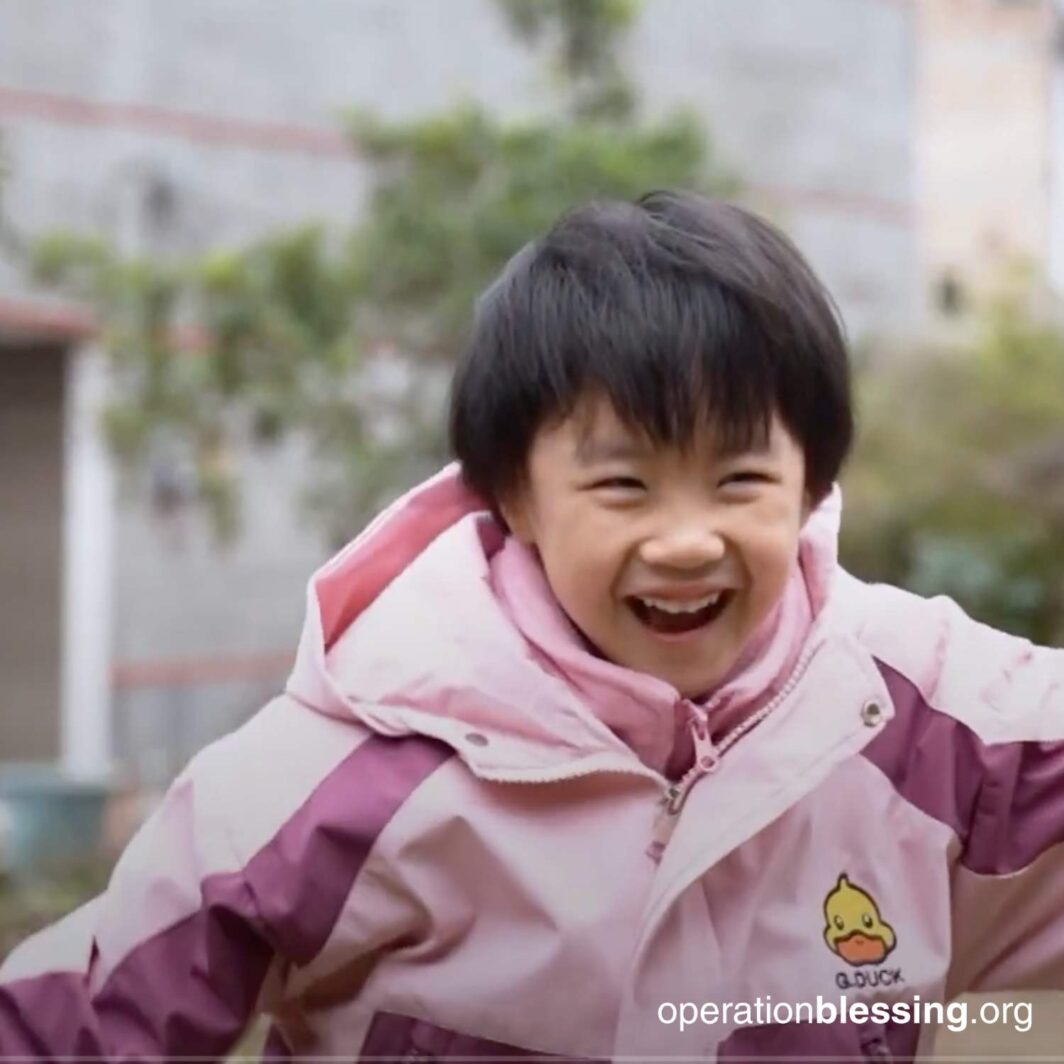 child is healed