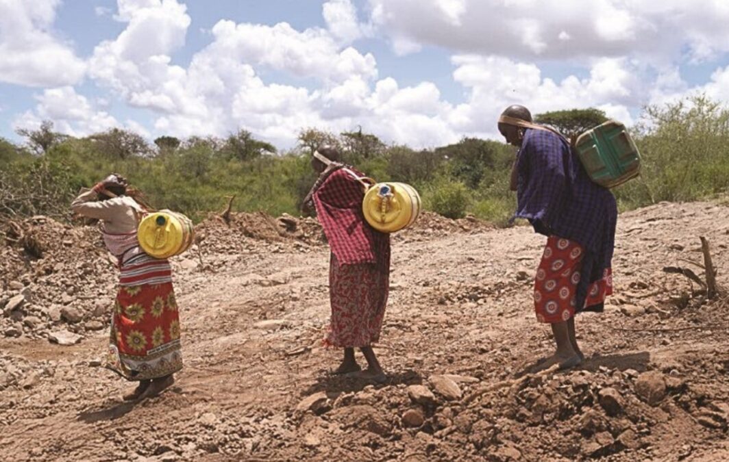struggle for water in Kenya