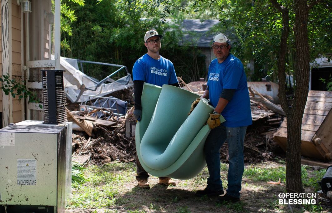 Bringing hope after the flood