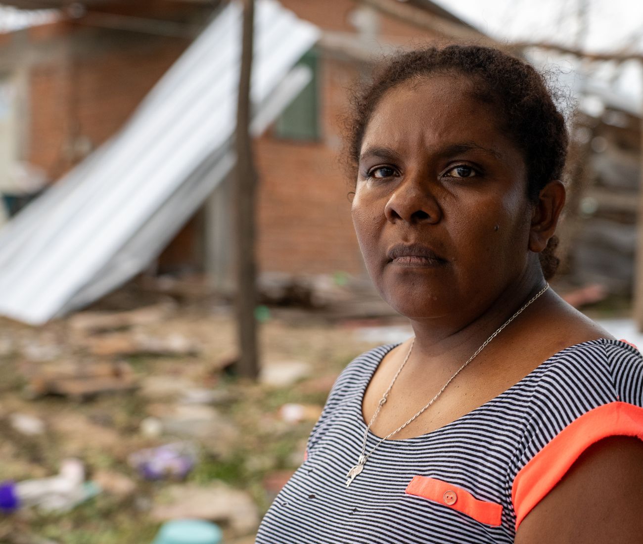rebuilding after Hurricane Erick