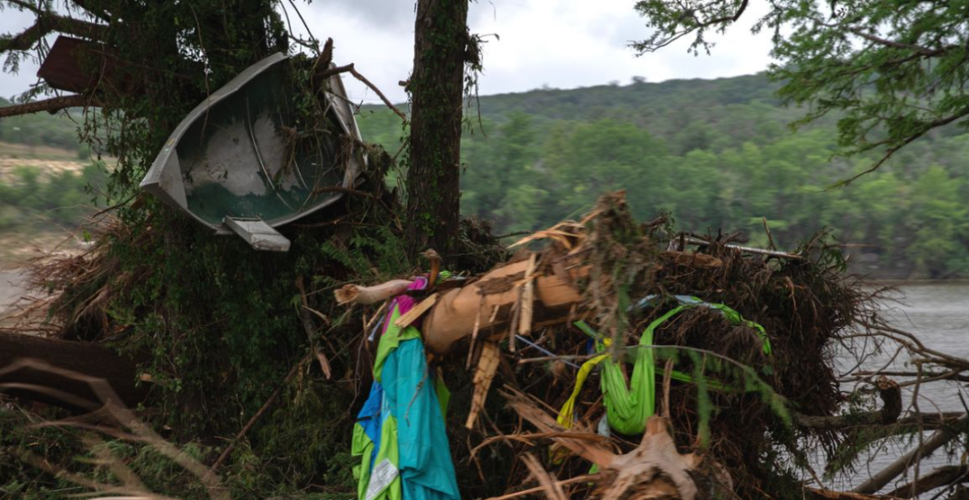 flood damage in Texas
