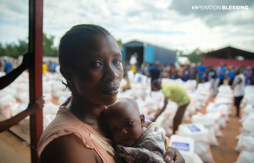 Feeding refugees in Burundi
