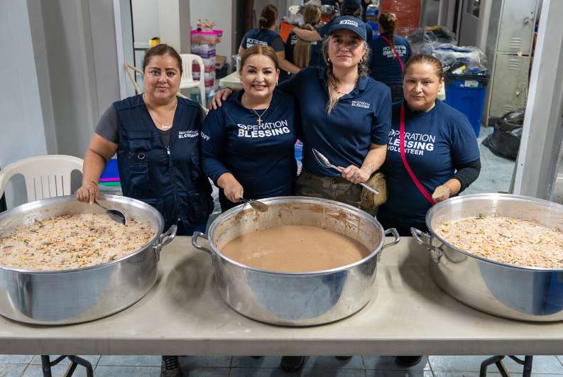 Mexico flood victims