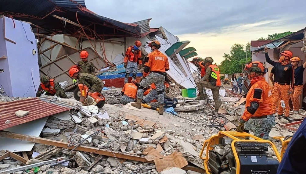 Deadly earthquake in Cebu area of Philippines