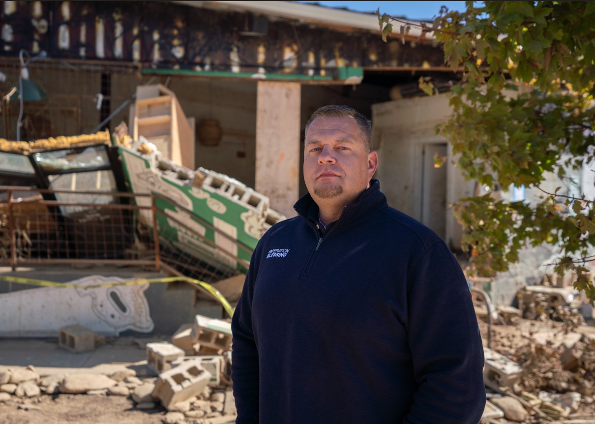 Drew Friedrich named Operation Blessing new president.