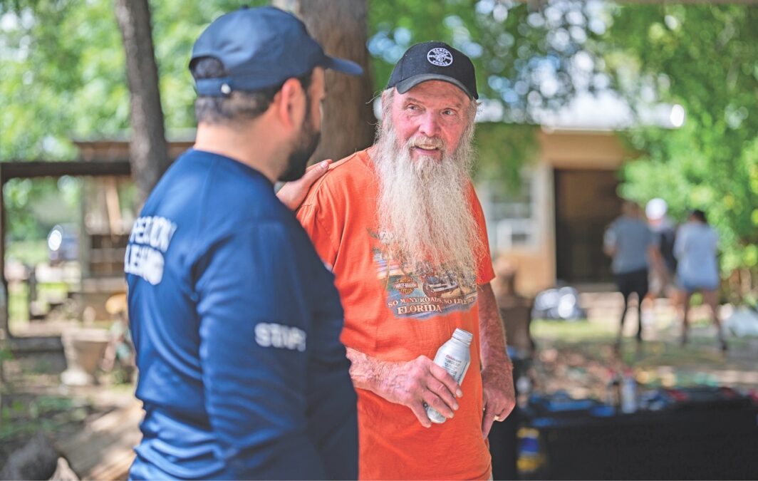 helping Texas flood victims