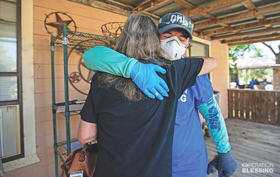 victims of floodwaters in Texas